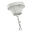 Ceiling Light DKD Home Decor White Multicolour Transparent Metal 25 W Shabby Chic 220 V 54 x 54 x 37 cm