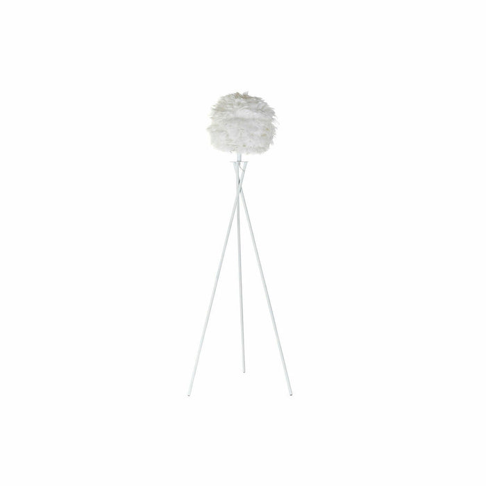 Lampadaire DKD Home Decor Métal Blanc Plume (40 x 40 x 150 cm)
