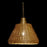 Lámpara de Techo DKD Home Decor Metal Mimbre (50 x 50 x 45 cm)