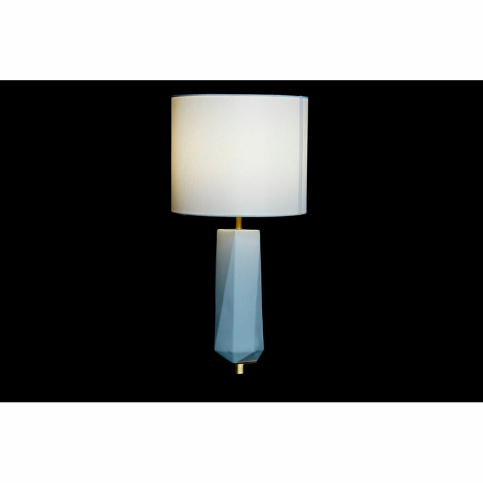 Lampe de bureau DKD Home Decor 8424001847242 33 x 33 x 67 cm Céramique Doré Métal Blanc 220 V 50 W