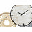 Wall Clock DKD Home Decor Grey Metal Circles MDF Wood (99 x 7.6 x 54.3 cm)