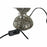 Lampe de bureau DKD Home Decor Argenté Doré Résine 220 V 50 W 23 x 23 x 46 cm (2 Unités)