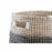 Set de basket DKD Home Decor Naturel Gris Herbier marin (3 pcs) (37 x 37 x 40 cm)
