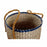 Basket set DKD Home Decor Orange Green Seagrass (35 x 22 x 46 cm) (2 pcs)