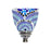 Lámpara de Techo DKD Home Decor Cristal Metal Multicolor 50 W 13 x 13 x 39 cm (2 Unidades)