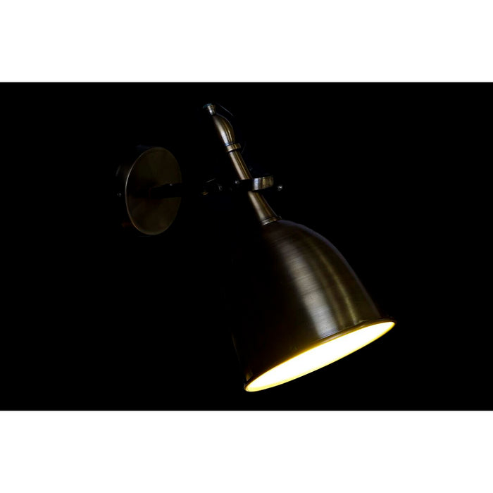Lámpara de Pared DKD Home Decor Dorado Metal 50 W Loft 220 V 20 x 41 x 38 cm