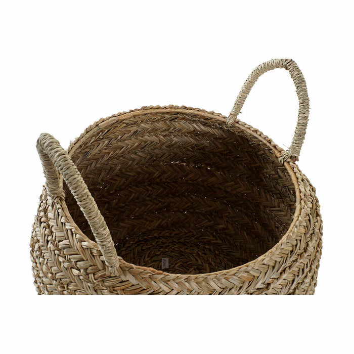 Panier décoratif DKD Home Decor Naturel Herbier marin Boho 40 x 40 x 30 cm