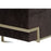 Banqueta DKD Home Decor   Dorado Metal Marrón Terciopelo (120 x 42 x 48 cm)