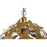 Ceiling Light DKD Home Decor Gold Golden Metal 50 W 42 x 42 x 49 cm