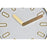 Reloj de Pared DKD Home Decor 35,5 x 4,2 x 35,5 cm Cristal Gris Dorado Aluminio Blanco Moderno (2 Unidades)