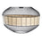 Ceiling Light DKD Home Decor Black Brown 220 V 50 W (31 x 31 x 27 cm)