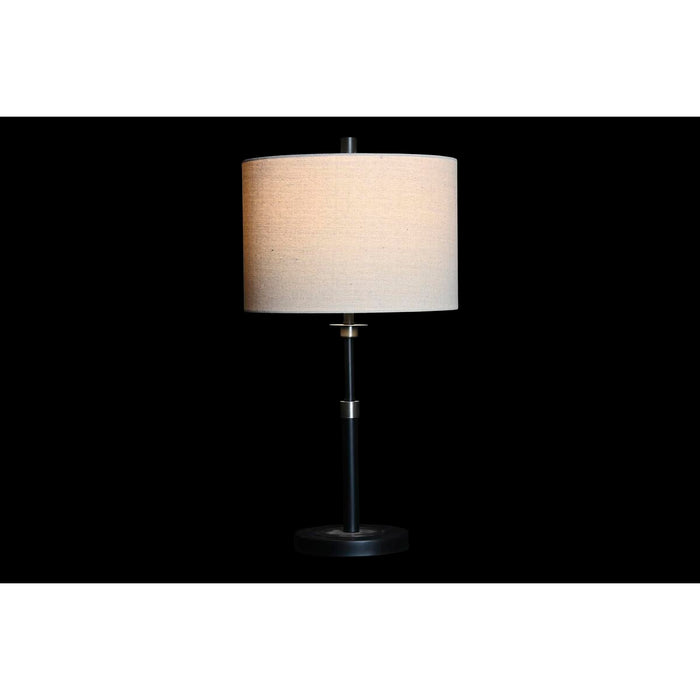 Lampe de bureau DKD Home Decor Noir Beige Métal 50 W 220 V 33 x 33 x 67 cm