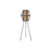 Lámpara de Pie DKD Home Decor Marrón Negro Metal Bambú 50 W 220 V 38 x 38 x 119 cm