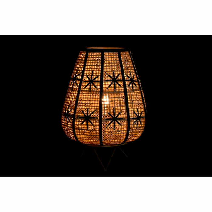 Lampe de bureau DKD Home Decor Noir Métal Marron 220 V 50 W 37 x 37 x 47 cm