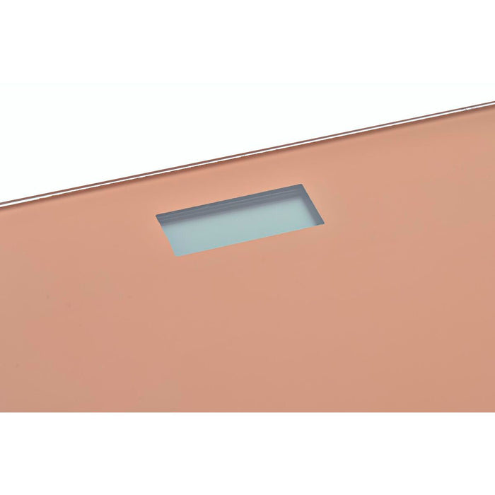 Digital Bathroom Scales DKD Home Decor Grey Orange Tempered Glass 28 x 28 x 2 cm (2 Units)