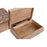 Jewelry box DKD Home Decor Brown Mango wood 25 x 17 x 9 cm Dark brown (2 Units)