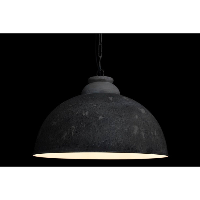 Lámpara de Techo DKD Home Decor Negro Gris Madera Metal 50 W 61 x 61 x 37 cm