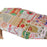 Banquette DKD Home Decor Eléphant Multicouleur Bois de manguier 65 x 31,7 x 38 cm
