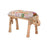 Banquette DKD Home Decor Eléphant Multicouleur Bois de manguier 65 x 31,7 x 38 cm