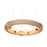 Ceiling Light DKD Home Decor Brown Rope (51 x 51 x 10 cm) (47 X 47 X 10 CM)