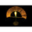 Lámpara de mesa DKD Home Decor Natural Negro Hierro Jute (57 x 17 x 52 cm)