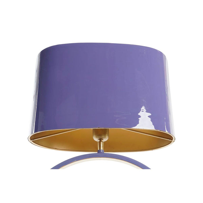 Lampe de bureau DKD Home Decor Bleu Fer 50 W (41 x 20 x 71 cm)