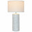 Lampe de bureau DKD Home Decor Blanc Multicouleur Lin Dolomite 25 W 50 W 220 V 42 x 42 x 73,5 cm