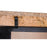 Estantería DKD Home Decor Negro Natural Metal Madera de mango 170 x 45 x 200 cm (1)