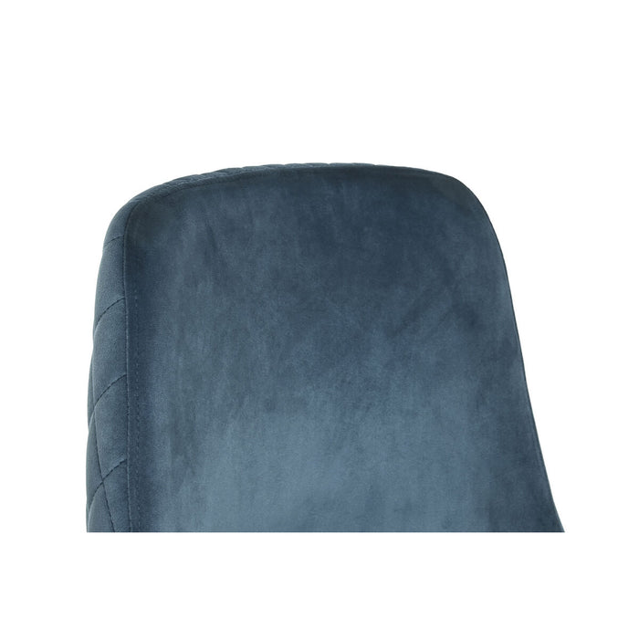 Taburete DKD Home Decor Azul Negro Bicolor Metal 51 x 68 x 110 cm 51 x 56 x 110 cm