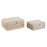 Jewelry box DKD Home Decor 25,5 x 20 x 10,5 cm Natural Mango wood (2 Units)