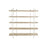 Estantería DKD Home Decor Blanco Natural Metal Abeto Madera de abeto 40 % Metal 190 x 40 x 200 cm