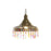 Ceiling Light DKD Home Decor 37 x 37 x 38 cm Golden Metal Multicolour 50 W