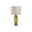 Lampe de bureau Home ESPRIT Vert Beige Doré Verre 50 W 220 V 36 x 36 x 61 cm