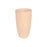 Cache-pot Home ESPRIT Beige Fibre de Verre Scandinave 36,5 x 36,5 x 63 cm