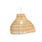 Lámpara de Techo Home ESPRIT Marrón claro Metal Cuerda 53 x 42 x 32 cm