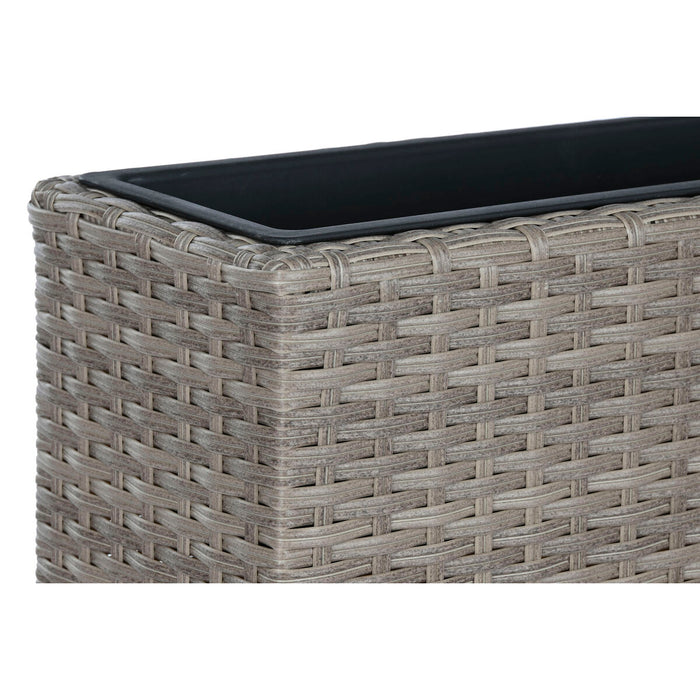 Planter Home ESPRIT polypropylene Rattan 83 x 22 x 65 cm