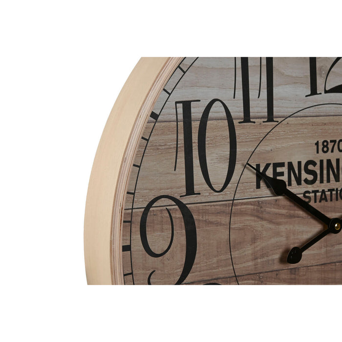 Horloge Murale Home ESPRIT Kensington Blanc Verre Bois MDF 53 x 6 x 53 cm (2 Unités)