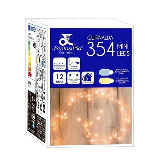 Tira de luces LED Multicolor 6 W Navidad 6,5 m