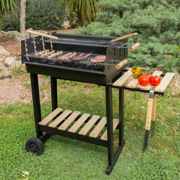 Barbacoa Sula Negro 88 x 46 x 90 cm