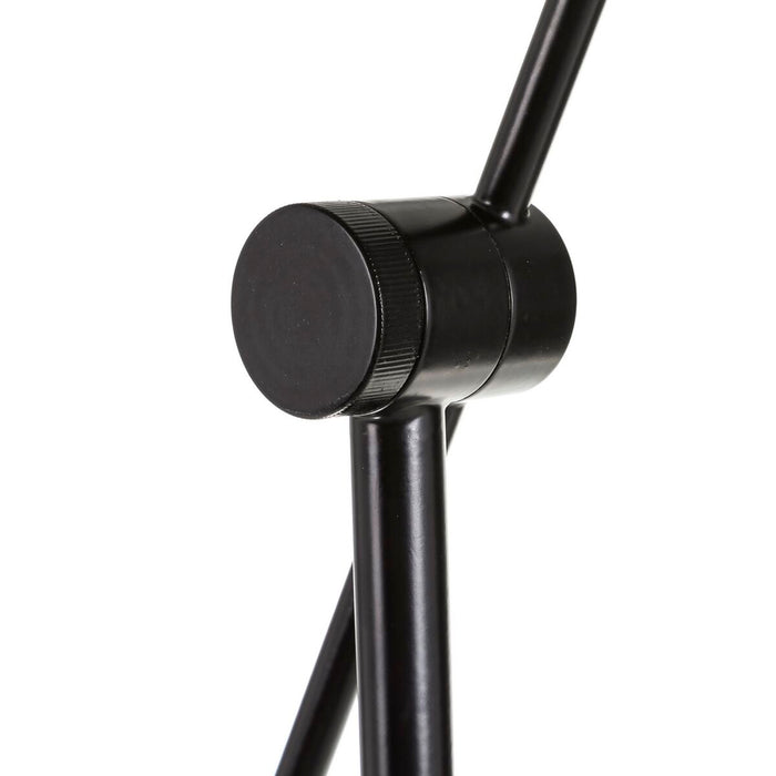 Floor Lamp 70 x 70 x 154 cm Black Steel