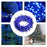 Guirlande lumineuse LED 15 m Bleu Blanc 3,6 W