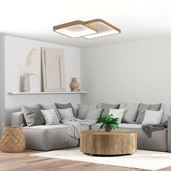 LED Flush-fitting ceiling light KSIX E 45 W