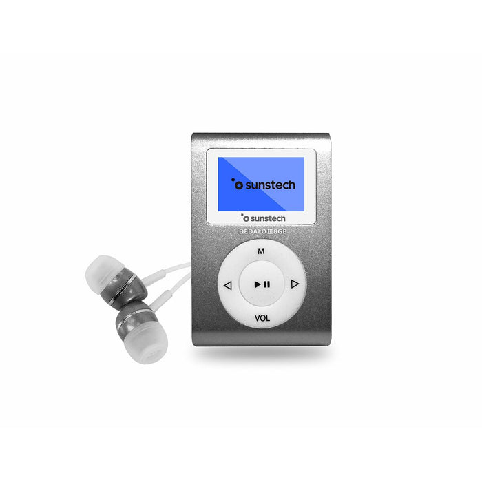 Lecteur MP3 Sunstech DEDALOIII8GBGY 1,1" 8 GB