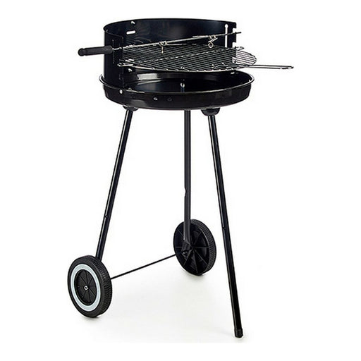 Coal Barbecue with Wheels Black Stainless steel Iron 41,5 x 71 x 42,5 cm