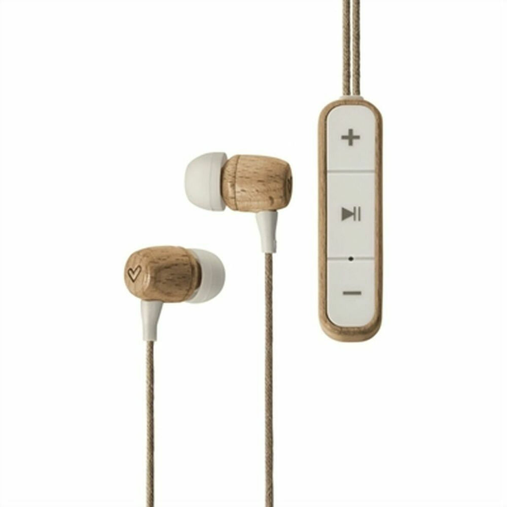 Auriculares con Micrófono Energy Sistem 452392 Marrón Madera