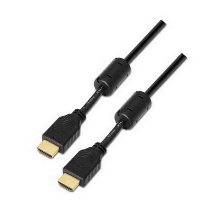 HDMI cable with Ethernet NANOCABLE 10.15.1815 15 m v1.4 Black 15 m