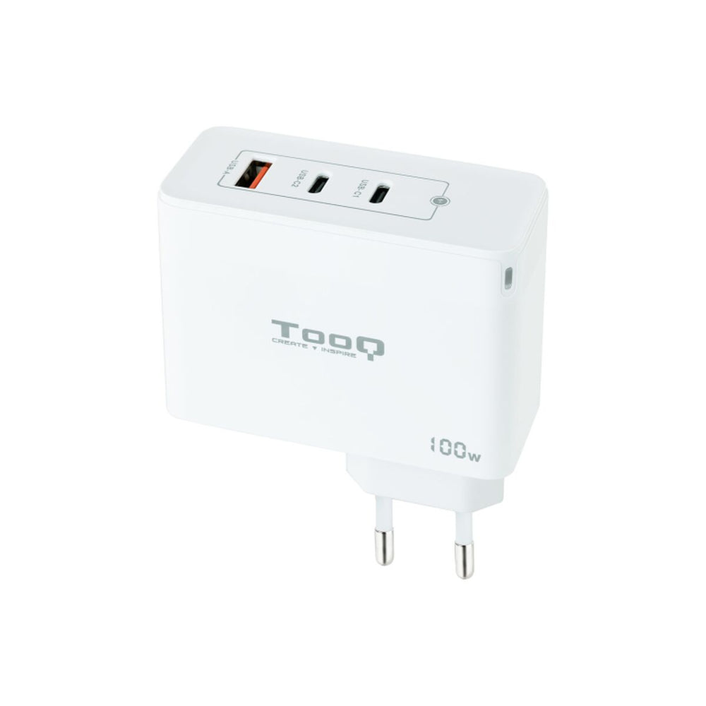 Chargeur mural TooQ TQWC-GANQC2PD100W