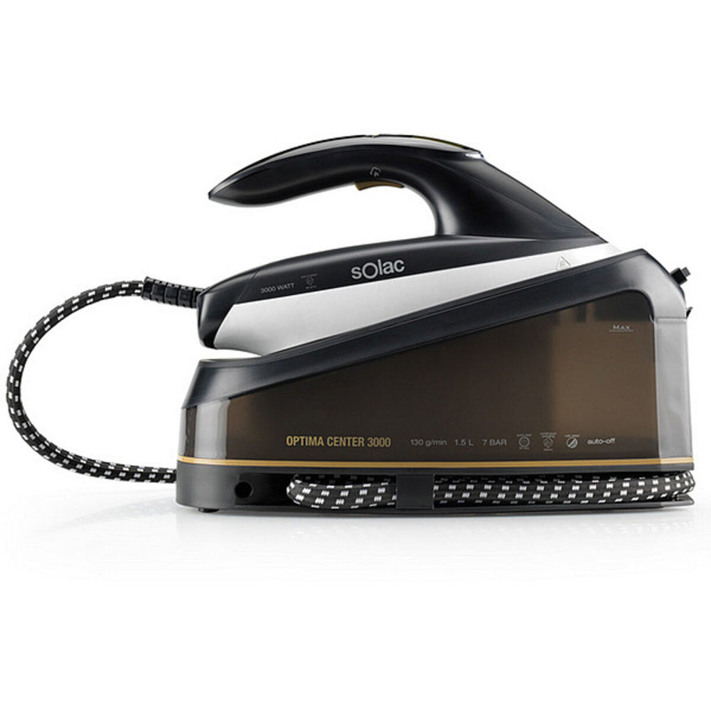 Steam Generating Iron Solac CPB6100 1,5 L 130 gr/min 3000W Negro