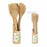 Kitchen Utensils Set Privilege Bamboo 30 cm (5 Pieces) (6 Units)