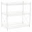 Shelves Confortime Metal White 52 x 34 x 55 cm (2 Units)